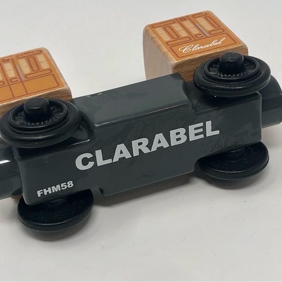 Thomas & Friends Annie & Clarabel Wood Train Cars Shining Time Station Set Of 2 - Picture 10 of 13